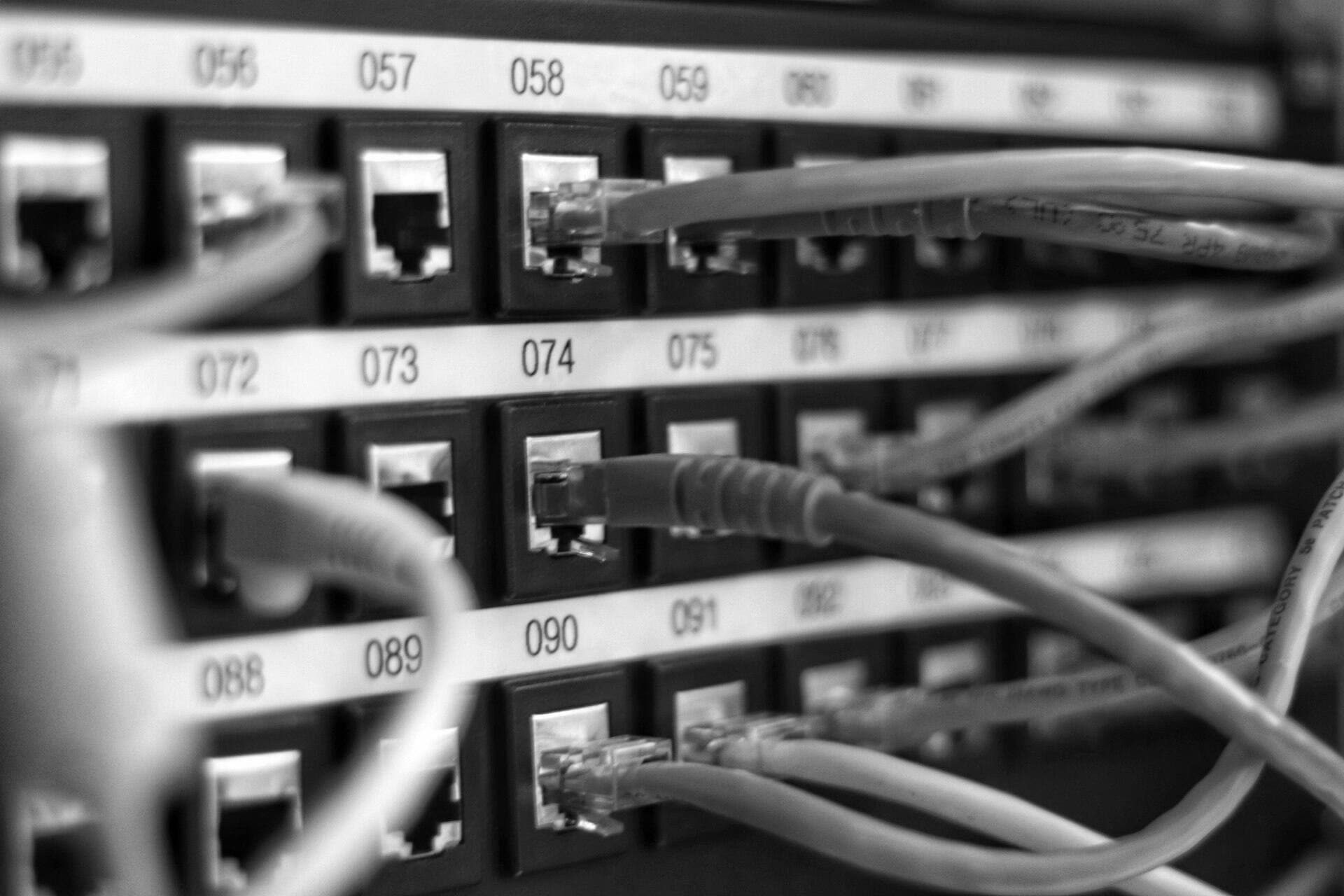 Network infrastructure patch panel